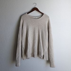 Oatmeal Colored Madewell Sweater